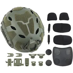 HL-31-FAST SF SUPER HIGH CUT HELMET (Lightweight Version) 9
