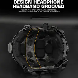 HL-31-FAST SF SUPER HIGH CUT HELMET (Lightweight Version) 12
