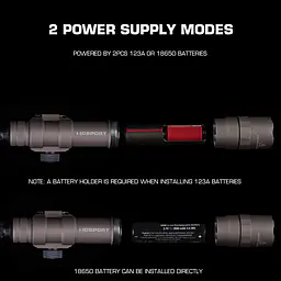 FL-03-S-M600DF High Power Flashlight Set 10