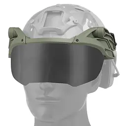 Helmet Hanging Flipped Goggles 3