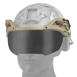 Helmet Hanging Flipped Goggles 4