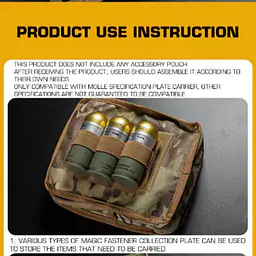 VE-74-ACC-18-GP Tall Pouch 5