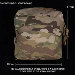 BP-139-Multifunctional universal tactical pouch (6X5inch) 3