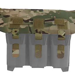 VE-118-ACC-03-K Type Triple Mag Pouch 2nd Layer MOLLE Plate 3