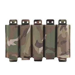 VE-ACC-37-Multi-Purpose Quintuple Flexible Pistol Mag Pouch 1