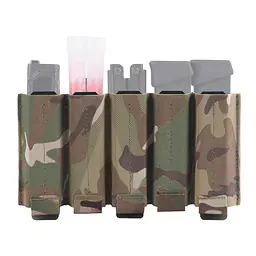 VE-ACC-37-Multi-Purpose Quintuple Flexible Pistol Mag Pouch 7