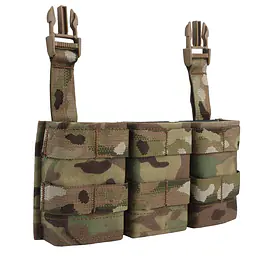MG-F-21-FAST 5.56 Triple Mag Pouch (Medium) Front Panel 2