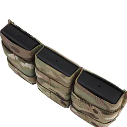 MG-F-21-FAST 5.56 Triple Mag Pouch (Medium) Front Panel 6