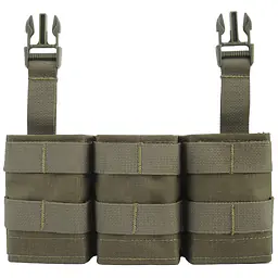 MG-F-21-FAST 5.56 Triple Mag Pouch (Medium) Front Panel 11