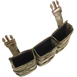 MG-F-24-FAST 7.62 Triple Mag Pouch (Long) Front Panel 5