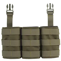 MG-F-24-FAST 7.62 Triple Mag Pouch (Long) Front Panel 10