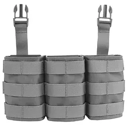 MG-F-24-FAST 7.62 Triple Mag Pouch (Long) Front Panel 11
