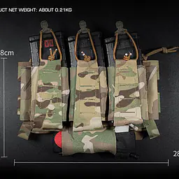 VE-77-ACC-01-5.56 Elastic Triple Mag Pouches 6