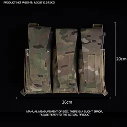 VE-82-ACC-01-LG3V2 Multifunctional Triple Mag Pouches 7
