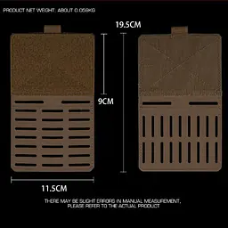 VE-ACC-32-Double-Sided MOLLE Drop Hanging Plate 7