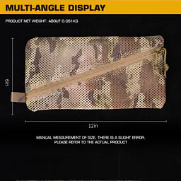BP-115-Storage Mesh Pouch (6x12inch) 6