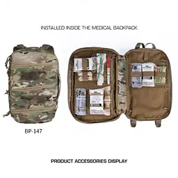 BP-147- Large First Aid Backpack 7