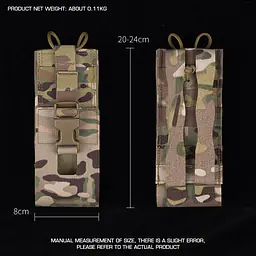 BP-120- Lightweight Universal Radio Pouch 8