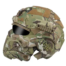 Riding Helmet Mask Head 17