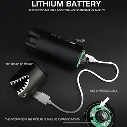 Shark Colorful Flash Suppression 14mm High 5