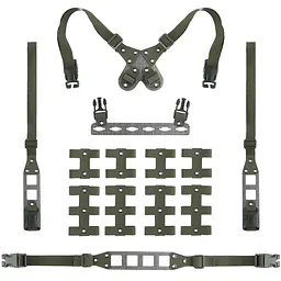 Modular Tactical Camouflage Chest Hanger With 5