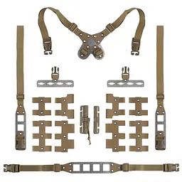 Modular Tactical Camouflage Chest Hanger With 15