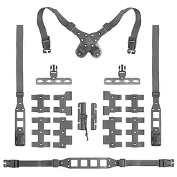 Modular Tactical Camouflage Chest Hanger With 17