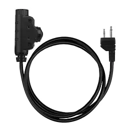 Tactical U94 V2 PTT Tactical Headphones Adapter for Multiple Connectors Compatible with U17 Specifications Connectors 3